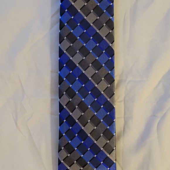 PERRY ELLIS MENS SILK TIE - Picture 2 of 4